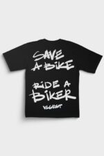 save a bikre ride a biker vulgarista oversized t-shirt